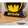 Batman Bat Logo 9x5 Inch Ceramic Planter w/ Artificial Plant - 4 of 4