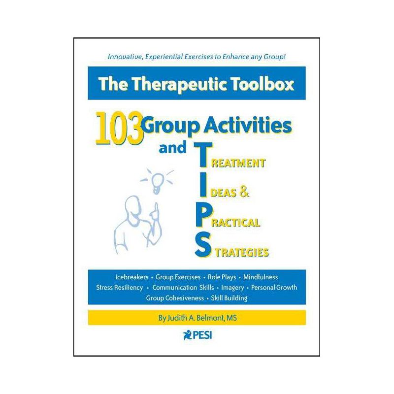 103 Group Activities and Treatment Ideas & Practical Strategies (Tips) - by  Judith A Belmont (Spiral Bound), 1 of 2