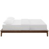 Modway Lodge Full Wood Platform Bed Frame - Walnut - 3 of 4