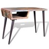vidaXL Reclaimed Wood Desk with Iron Legs - 4 of 4