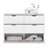 Okak Modern 4-Drawer Bedroom Dressers with Superior Top Spacious Drawers,Chest of Drawers for Bedroom,Entryway,Wooden Dresser Chest - 4 of 4