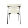 Meridian Furniture,Lupita Vegan Leather Dining Chair, Set of 2 - 2 of 4