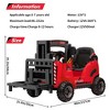 12V Kids Electric Ride On Forklift Car w/Remote Control, Liftable Fork and Music - 4 of 4