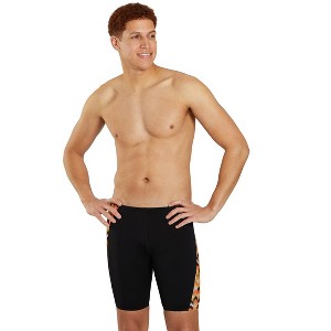 Sporti Sporti HydroLast Arrowhead Splice Jammer Swimsuit (22-40) Orange 34 - 1 of 4