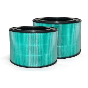 Nispira PuriCare 360 Filter Replacement For LG Air Purifier AS330DWR0 AS560DWR0 Part AAFTDT301 (NOT For Aero Tower Model) 2 Packs - 1 of 4