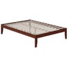 AFI Furnishings Colorado Full Bed with USB Turbo Charger in Walnut - 3 of 4