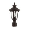 Livex Lighting Oxford 1 - Light Post Light in  Bronze - 3 of 4