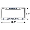 Monmouth University School Logo Full Size Standard License Plate Metal Frame - 4 of 4