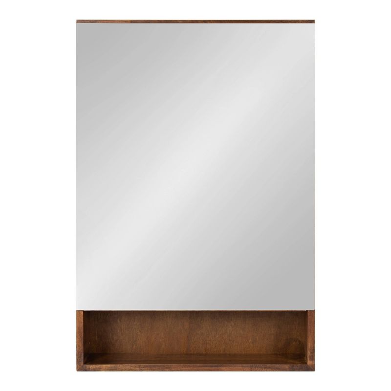 20&#34; x 30&#34; Vin Decorative Wall Mirror with Shelves Rustic Brown - Kate &#38; Laurel All Things Decor, 3 of 12