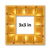 PosterPalooza | 3x3 Bamboo Picture Frame, UV Acrylic, 4 Finishes - Brown, Black, Gold, and Natural - 2 of 4
