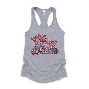 Simply Sage Market Women's Oh My Stars Cursive Racerback Tank - 1 of 4