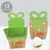 Big Dot of Happiness Pumpkin Patch - Square Favor Gift Boxes - Fall, Halloween or Thanksgiving Party Bow Boxes - Set of 12 - 3 of 4