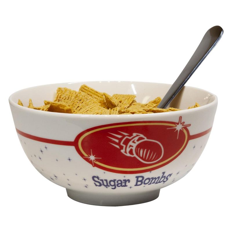 Just Funky OFFICIAL Fallout Video Game Ceramic Cereal Bowl | Feat. Sugar Bombs | 16 Oz., 2 of 6