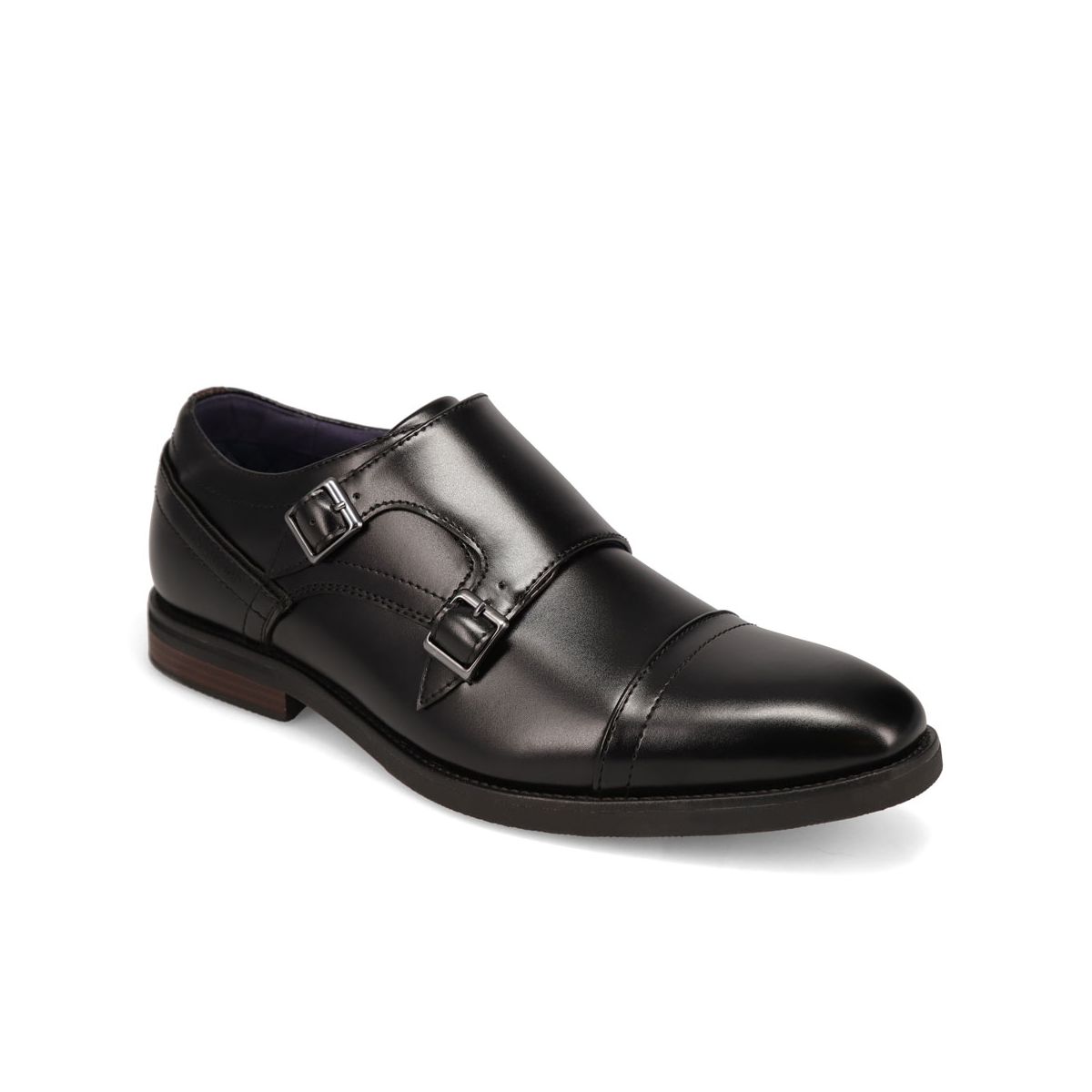 Dockers Mens Ballard Double Buckle Dress Shoe