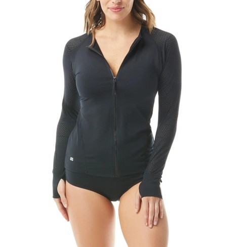 Beach House Sport Ava Zip Front Rash Guard - image 1 of 2