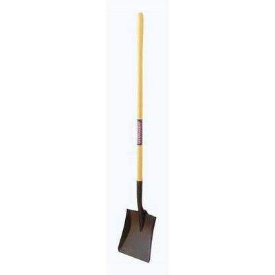 WESTWARD 46MP81 Square Point Shovel,Steel,Yellow