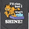 Boys' - Garfield - Rise But Won't Shine Short Sleeve Graphic T-Shirt - 2 of 4