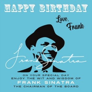 Happy Birthday-Love, Frank - (Happy Birthday-Love . . .) by  Frank Sinatra (Paperback) - 1 of 1
