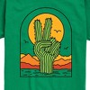 Boys' - Instant Message - Cactus Peace Sign Short Sleeve Graphic T-Shirt - 2 of 4