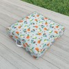 Ninola Design Citrus fruits Summer Blue Outdoor Floor Cushion - Deny Designs - 2 of 2