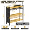 Hausource Standing Heavy Duty Power Tool Organizer with Charging Station 8 Drill Holder Adjustable - 4 of 4