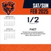NFL Chicago Bears 2025 Box Calendar - 4 of 4