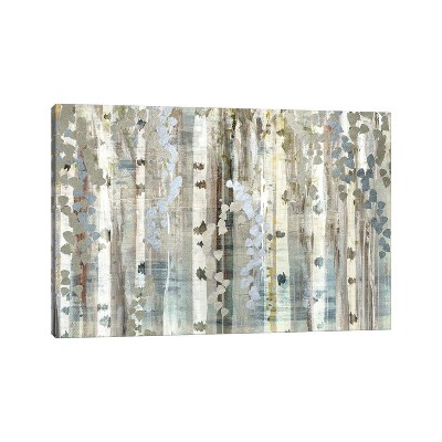 iCanvas Birch Wood Meadow by Susan Jill Canvas Print Wall Art