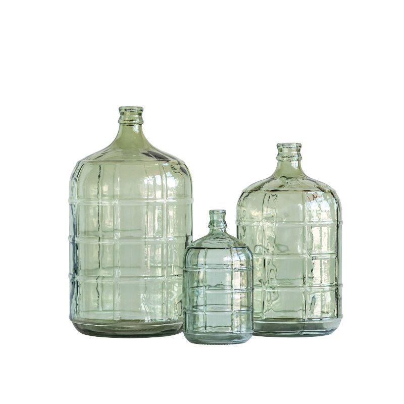 19.5&#34; x 11&#34; Vintage Reproduction Glass Bottle Clear - Storied Home, 3 of 6