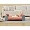 Gulches Gray Pink Pet Bed - Scandinavian Style Cat Sofa - 2 of 4