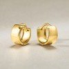 Pure Collection by Ross-Simons 18kt Gold Vermeil Huggie Hoop Earrings - 3 of 4