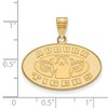 Black Bow Jewelry 10k Yellow Gold Auburn Tigers NCAA Medium Pendant - 2 of 3