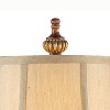 Regency Hill Juliette 36 1/2" Tall Skinny Large Buffet Traditional End Table Lamps Set of 2 Brown Light Bronze Finish Living Room Bedroom Bedside - 3 of 4