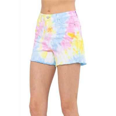 Women's Swirl Tie Dye Short - Judy Blue