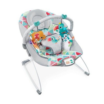 Image of Bright Starts Cradling Baby Bouncer - Toucan Tango
