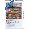 Trends International Radiohead - Hail to the Thief Scribble Framed Wall Poster Prints - 3 of 4
