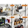 FONTOI Storage Racks, 5-Tier Shelving Unit with Adjustable Leveling Feet, Wire Storage Racks for Entrance Office Kitchen, Sliver, 29.13"*61.02"*14.17" - 4 of 4