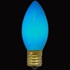 Northlight Pack of 4 Blue C9 Opaque Christmas Replacement Bulbs - 3 of 3