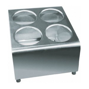 Winco Flatware Cylinder Holder, Stainless Steel - 1 of 3