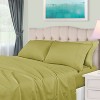 Luxury Cotton 650 Thread Count Solid Deep Pocket Sheet Set by Blue Nile Mills - 2 of 4