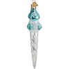 Old World Christmas Blown Glass Ornament for Christmas Tree, Frosty Elf Icicle - 3 of 4