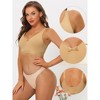 Allegra K Women's Wirefree Adjustable Straps Full Coverage Push-Up Bras - 3 of 4