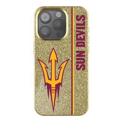 Keyscaper NCAA Big 12 Universities Sidebar Gold Bling Cell Phone Case for Apple iPhone