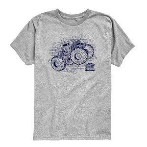 Boys' Hot Wheels Bone Shaker Monster Truck Toddler Short Sleeve