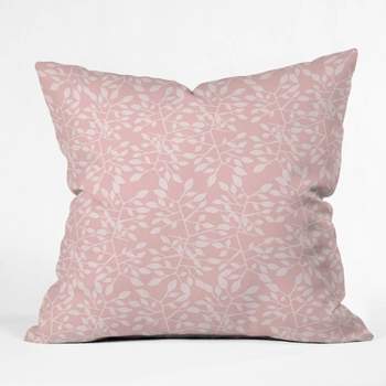 18"x18" RosebudStudio Pattern Square Throw Pillow Pink - Deny Designs