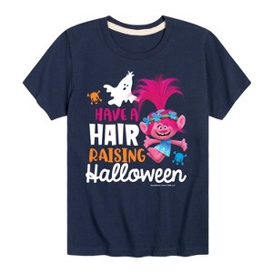 Boys' - Trolls - Have A Hair Raising Halloween Poppy Short Sleeve Graphic T-Shirt - 1 of 4