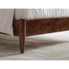 AFI Furnishings Charlotte Twin XL Solid Wood Low Profile Platform Bed in Walnut - 4 of 4