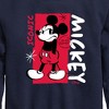 Boys' - Disney - Mickey Iconic Graphic Long Sleeve Fleece Sweatshirt - 2 of 4