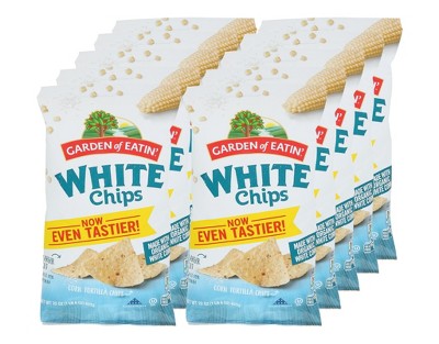 Garden Of Eatin' White Corn Tortilla Chips - Case of 10/22 oz