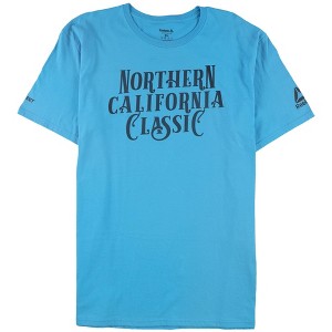 Reebok Mens Northern California Classic Graphic T-Shirt, Blue, Small - 1 of 2