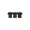 Meridian Furniture,Pavilion Boucle Fabric Bench - 2 of 4